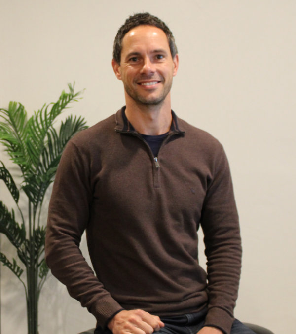 Dr Johan Prangley, owner of Swartland Chiropractic